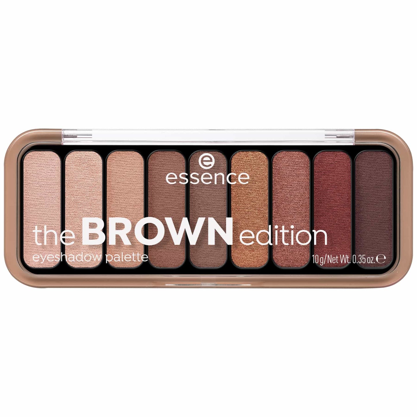 The BROWN Edition Eyeshadow Palette - 9 shades 65g