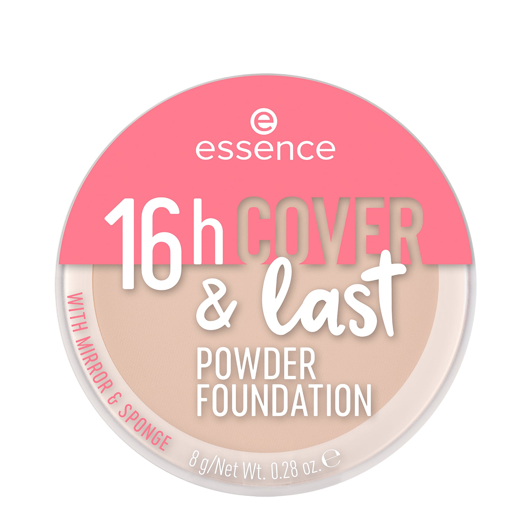 essence 16h COVER & Last Powder Foundation 8g 07 Natural Suede|8g