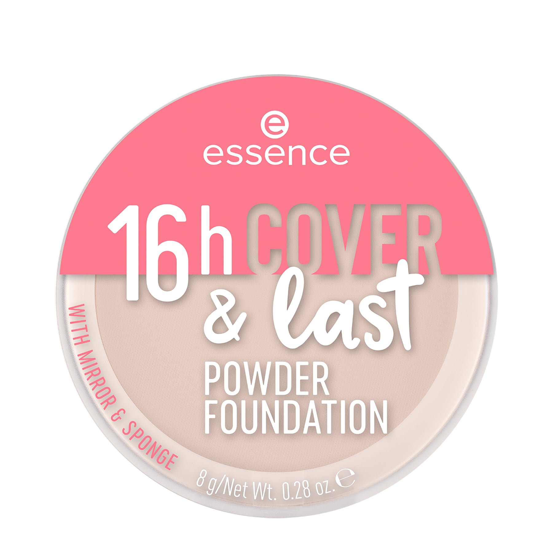 essence 16h COVER & Last Powder Foundation 8g 01 Porcelaine|8g