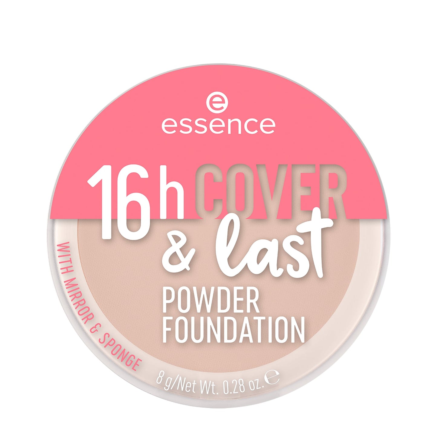 essence 16h COVER & Last Powder Foundation 8g 08 Sand|8g