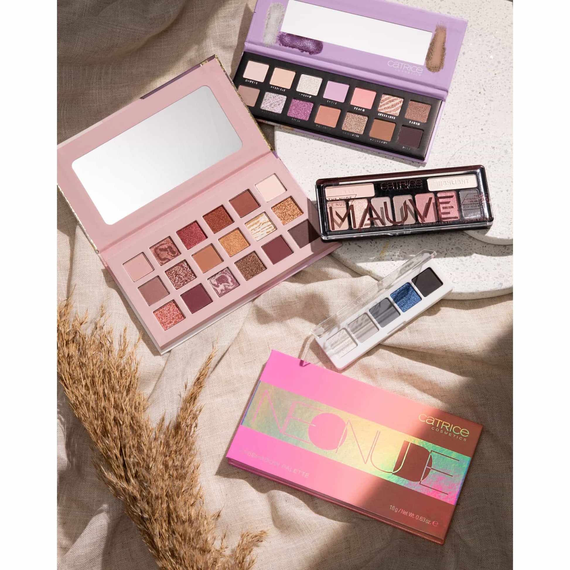 The Nude Mauve Collection Eyeshadow Palette 010 Glorious Rose - 9 shades 010 Glorious Rose|10g