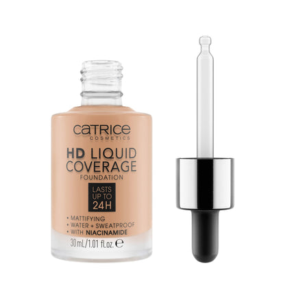 HD Liquid Coverage Foundation 30ml 040 Warm Beige|30ml