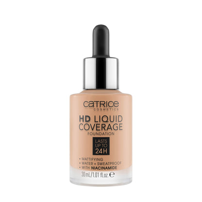 HD Liquid Coverage Foundation 30ml 040 Warm Beige|30ml