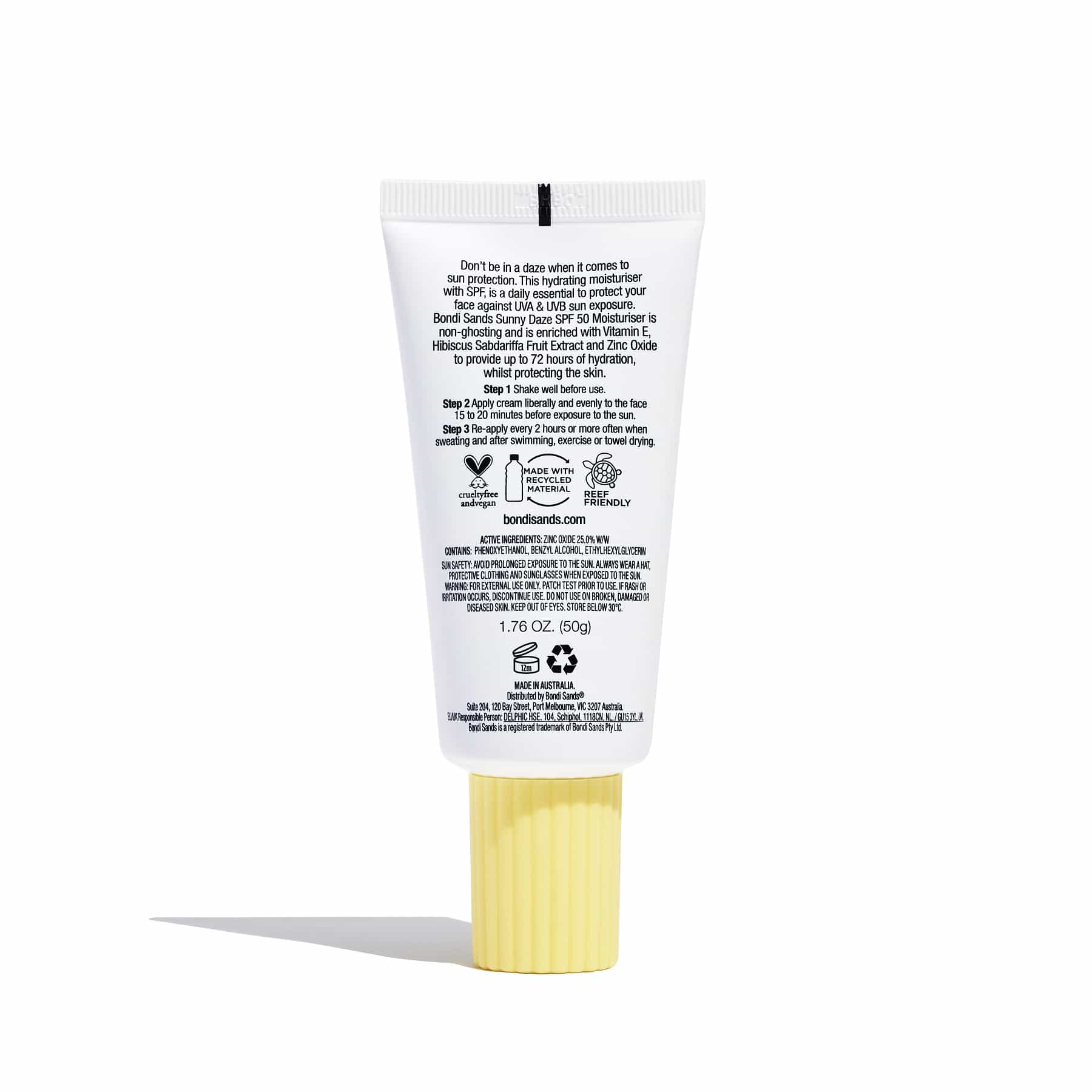 Sunny Daze SPF 50 Face Moisturiser 50g 50g