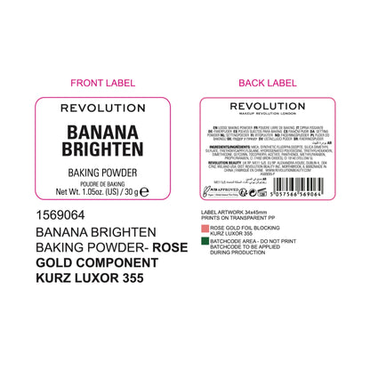 Banana Brighten Baking Powder 30g Banana Brighten|30g