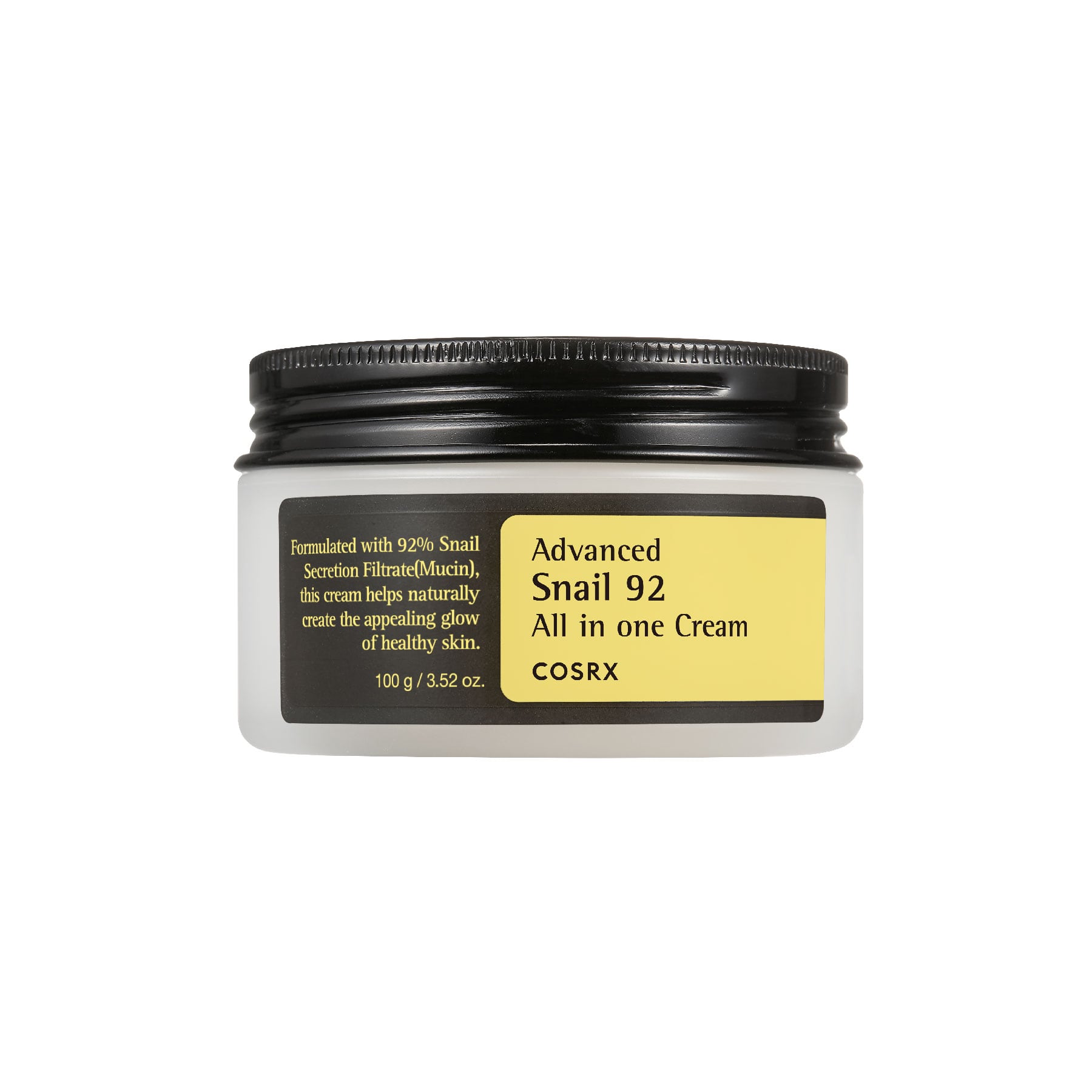 COSRX Advanced Snail 92 All In One Cream 100g front packshot