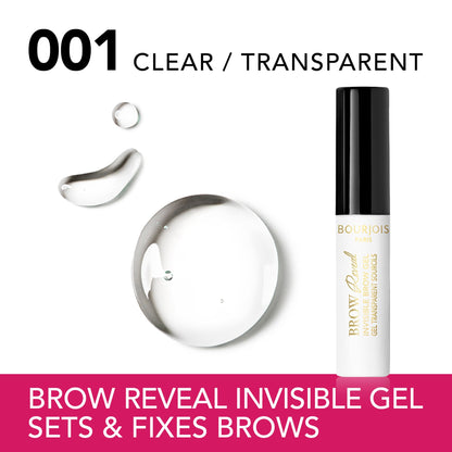 Brow Reveal Invisible Brow Gel 001 Clear 4.5ml #ffffff Clear|4.5ml