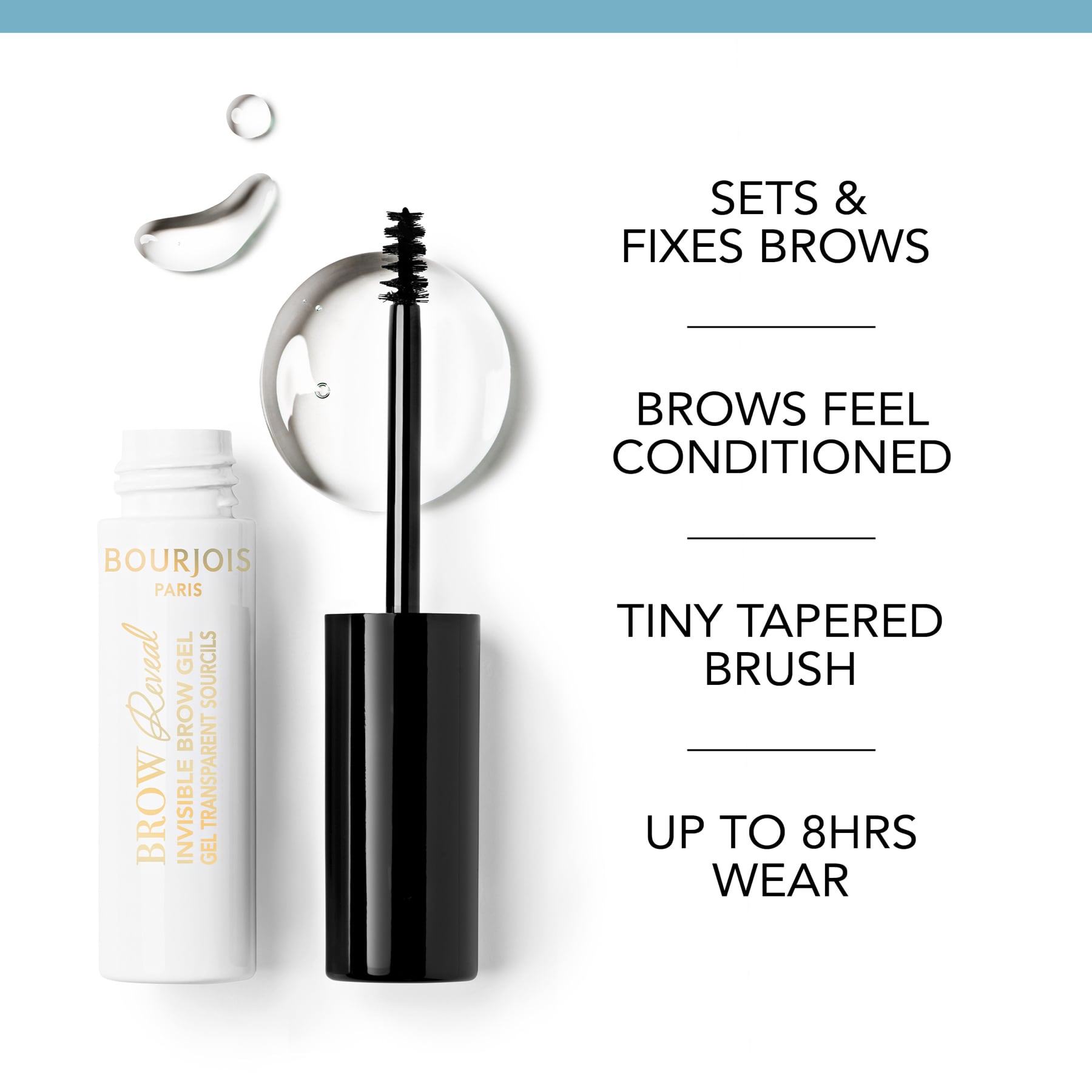 Brow Reveal Invisible Brow Gel 001 Clear 4.5ml #ffffff Clear|4.5ml