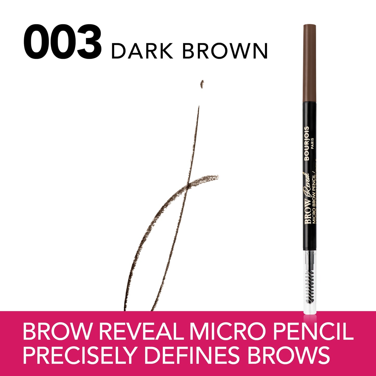 Brow Reveal Micro Brow Pencil 0.09g #876a66 Dark Brown|0.09g