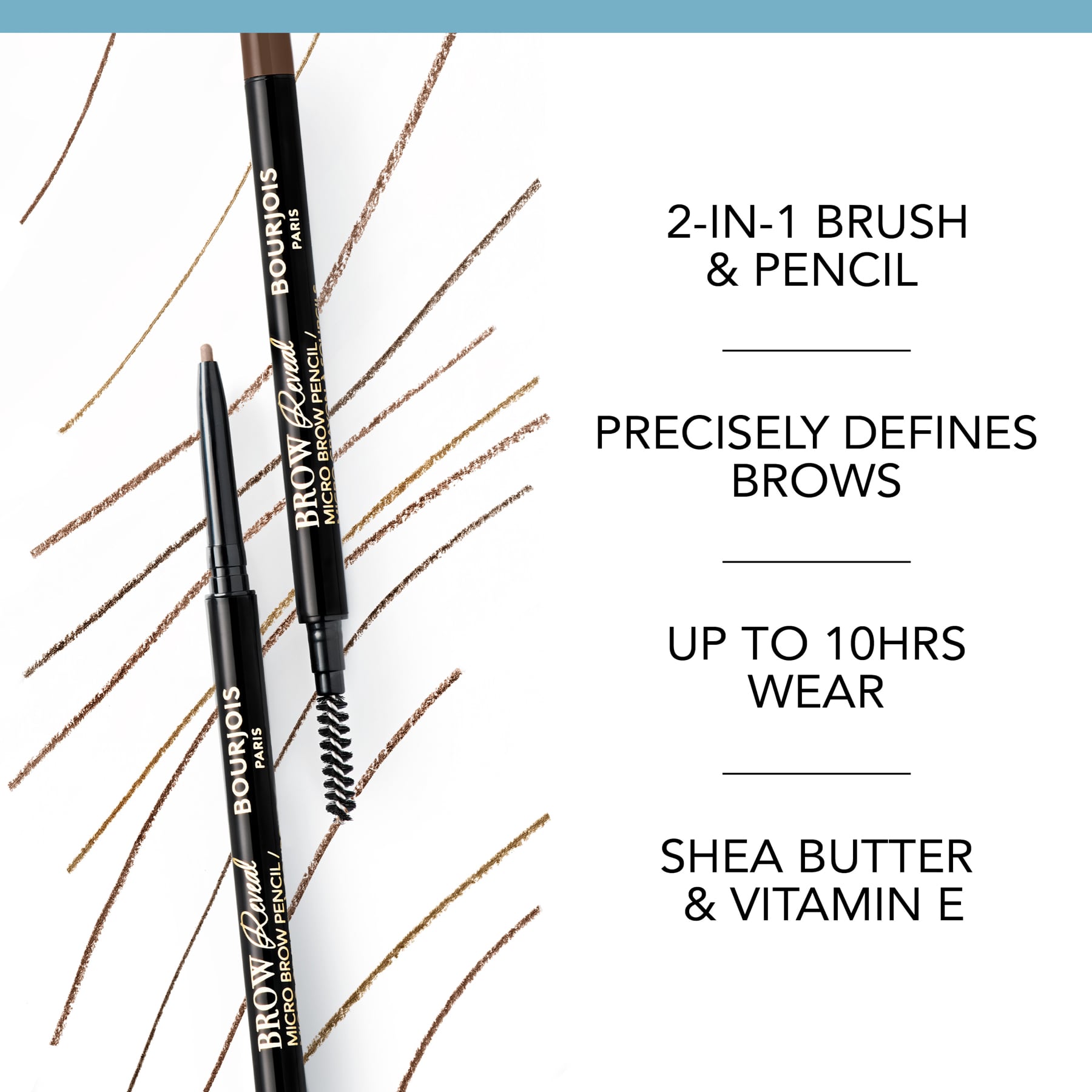 Brow Reveal Micro Brow Pencil 0.09g #876a66 Dark Brown|0.09g