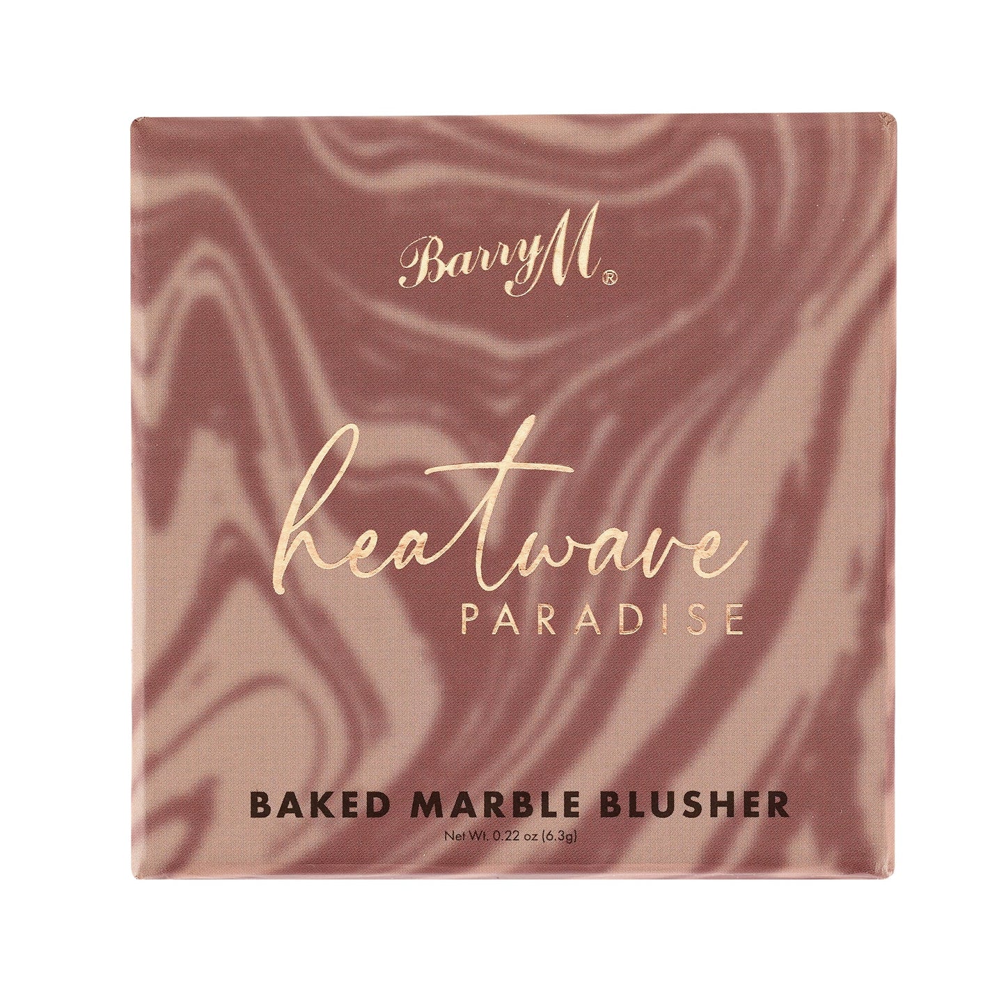 Heatwave Baked Marble Blusher 6.3g Paradise|6.3g