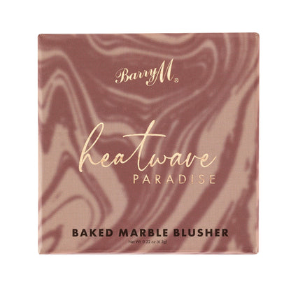 Heatwave Baked Marble Blusher 6.3g Paradise|6.3g