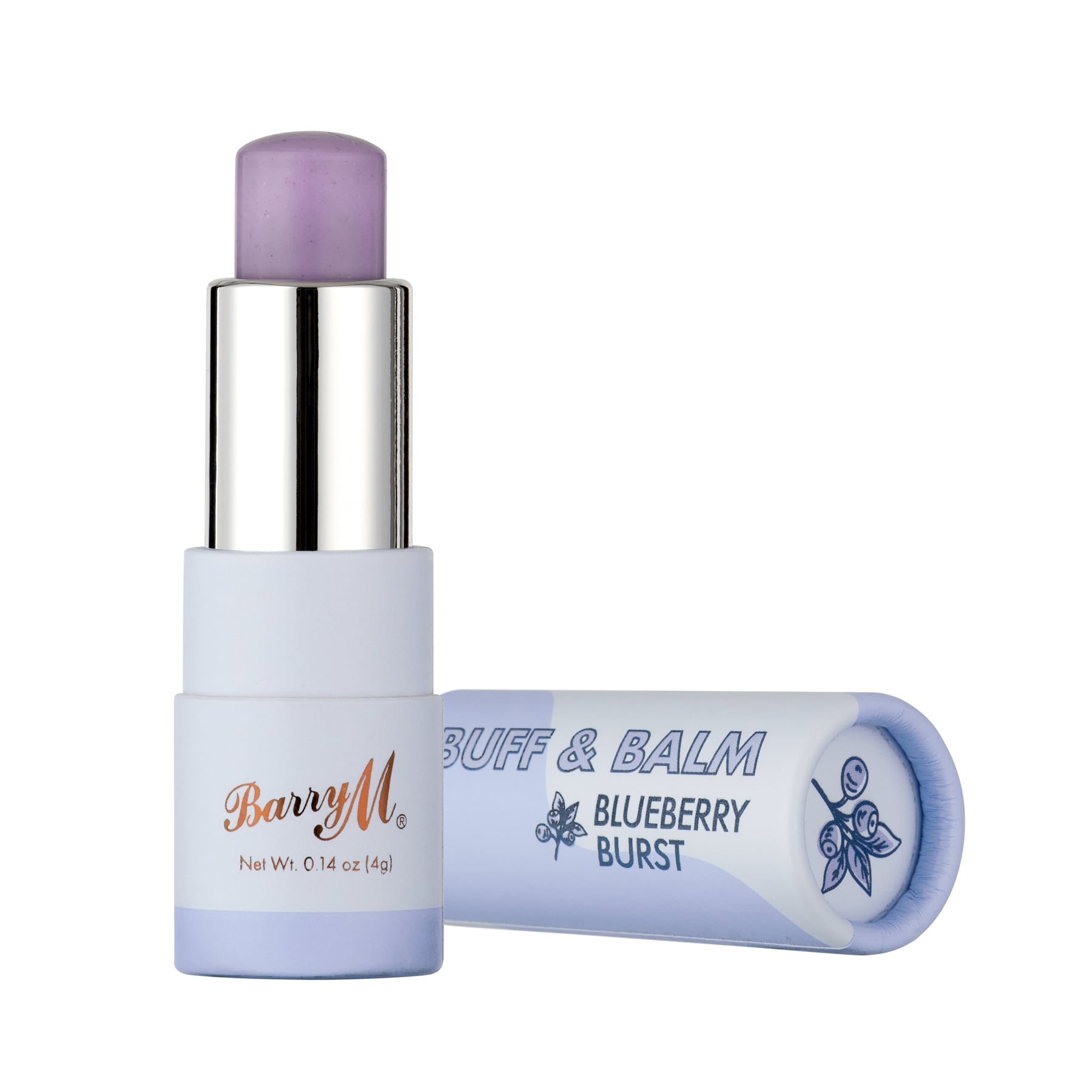 Buff & Balm Lip Balm 4g Blueberry Burst|4g