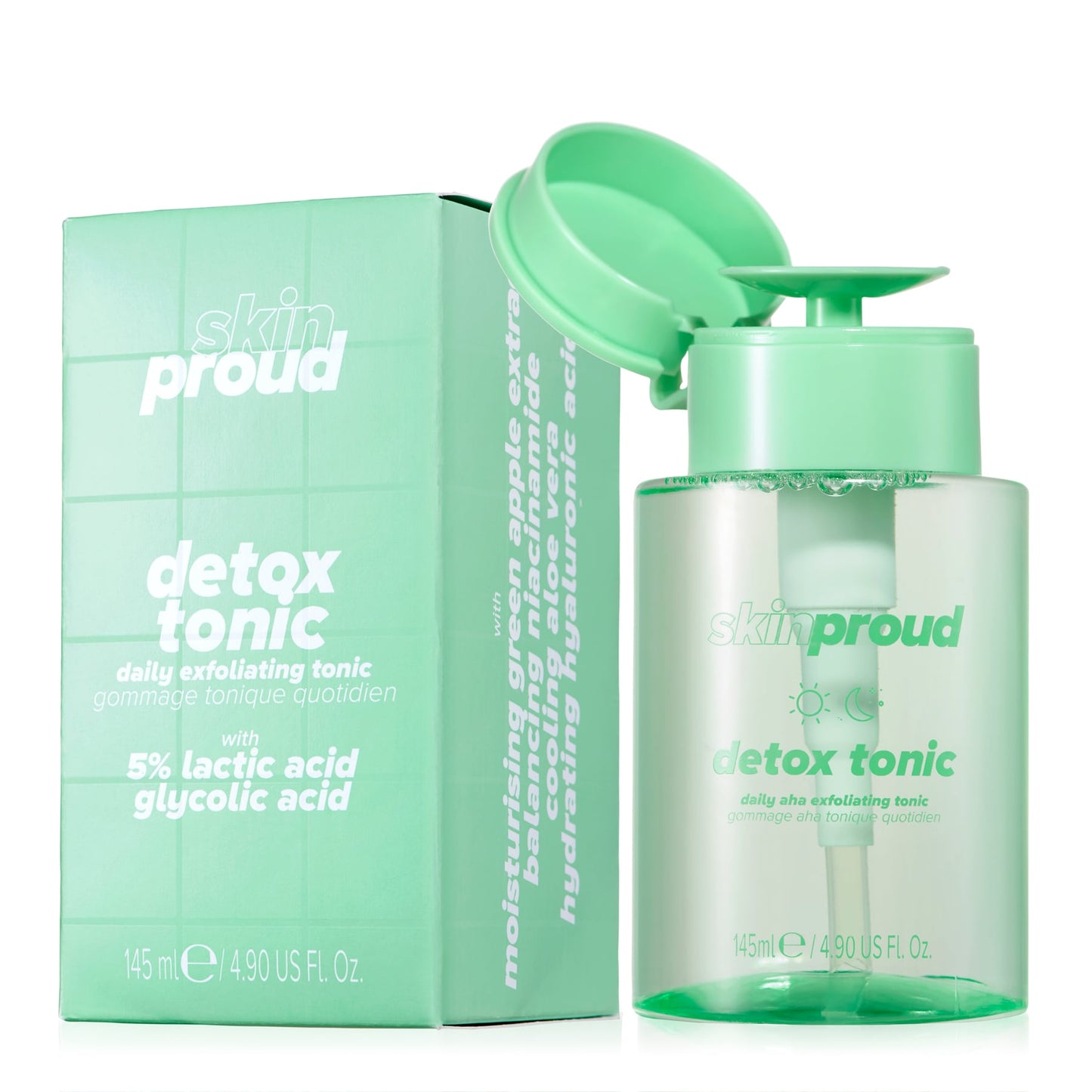 Skin Proud Detox Tonic Exfoliating Toner 145ml 145ml