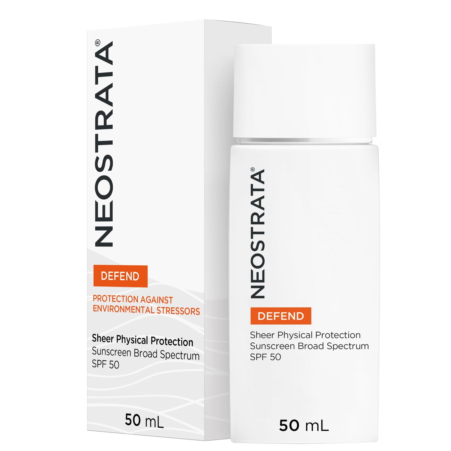 Defend Sheer Physical Protection Sunscreen Broad Spectrum SPF50 50ml 50ml