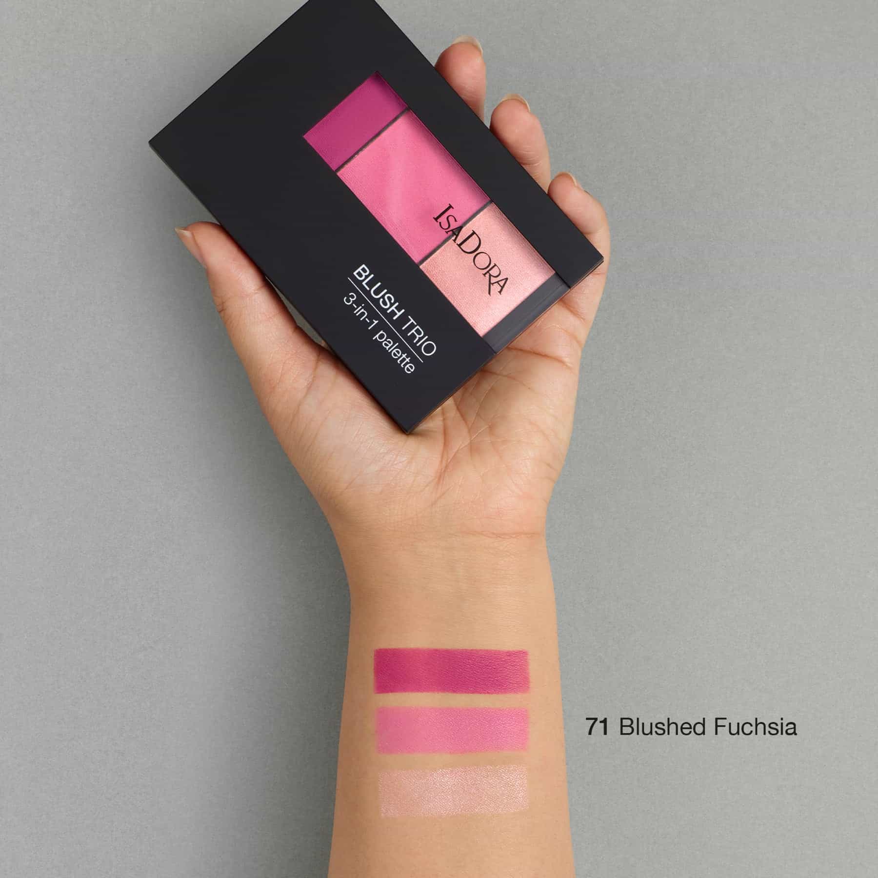 Blush Trio 3-in-1 Palette 12g Blushed Fuchsia|12g