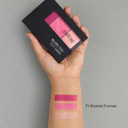 Blush Trio 3-in-1 Palette 12g Blushed Fuchsia|12g