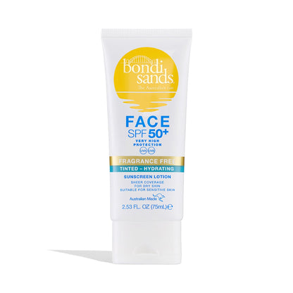 Fragrance Free Hydrating Tinted Face Fluid SPF 50+ 75ml 75ml