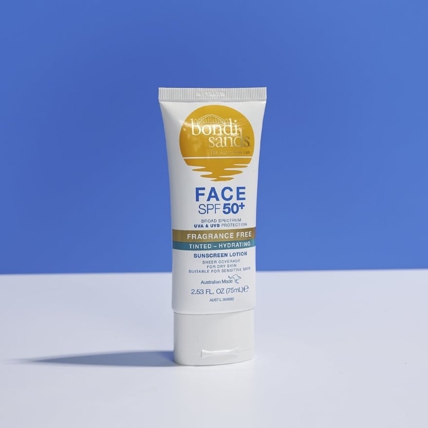 Fragrance Free Hydrating Tinted Face Fluid SPF 50+ 75ml 75ml