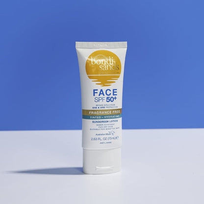 Fragrance Free Hydrating Tinted Face Fluid SPF 50+ 75ml 75ml