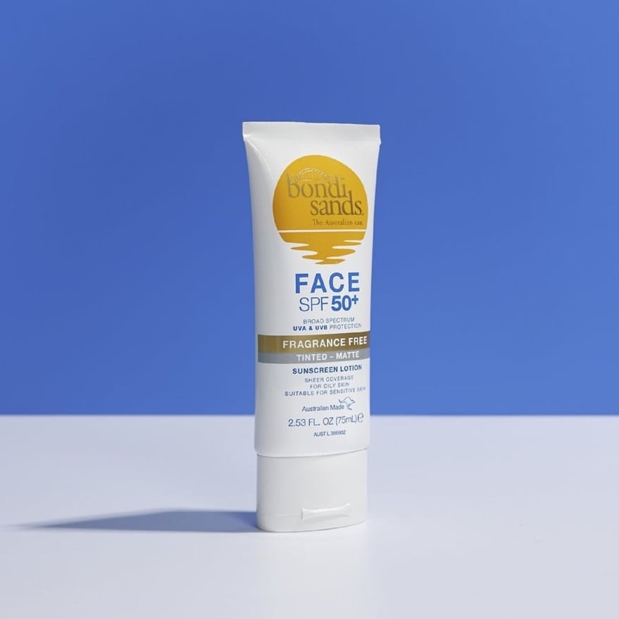 Fragrance Free Matte Tinted Face Fluid SPF 50+ 75ml 75ml