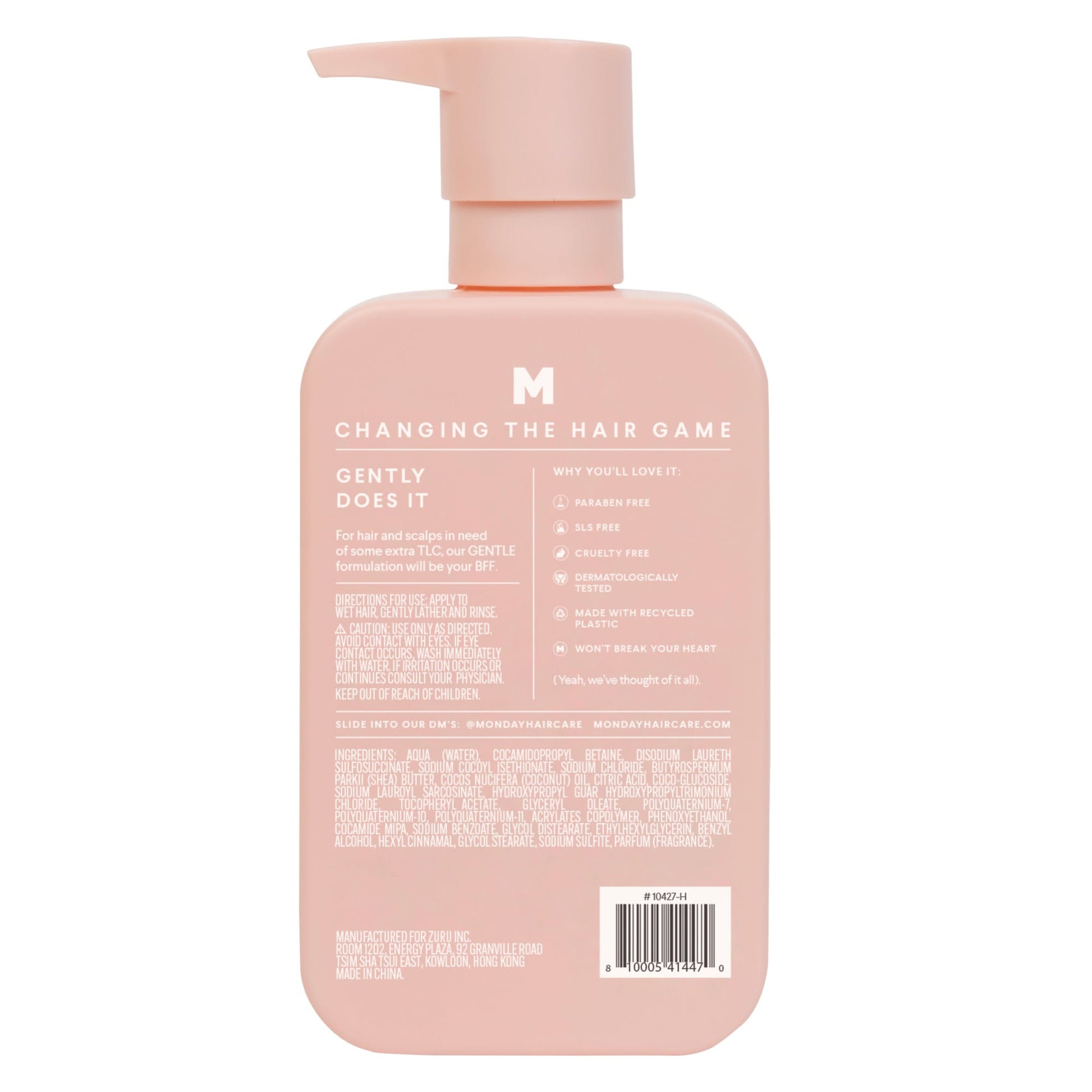 Monday Gentle Shampoo 354ml 354ml
