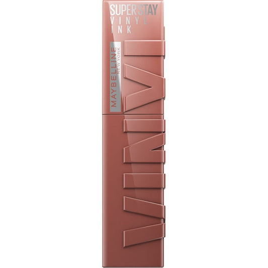 Super Stay Vinyl Ink Nudes Gloss Lipstick 120 Punchy