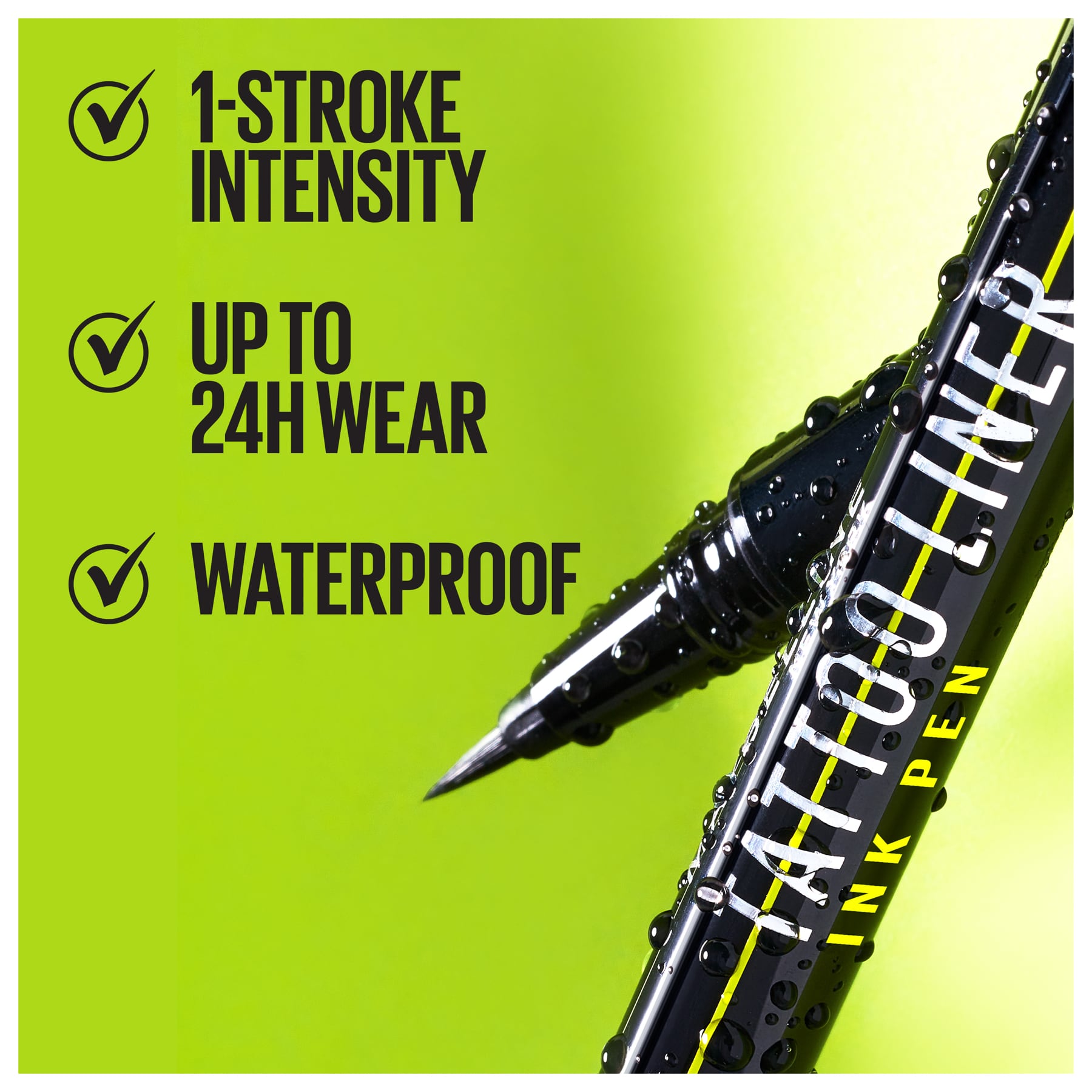 Tattoo Ink Pen Eyeliner Black