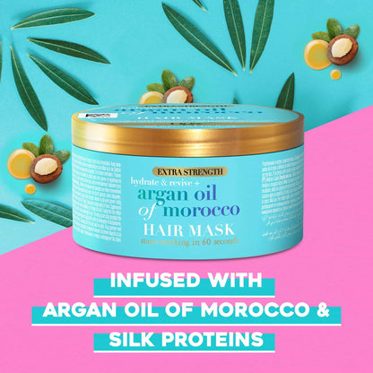 Hydrate & Revive+ Argan Oil Of Morocco Hair Mask 300ml 300ml