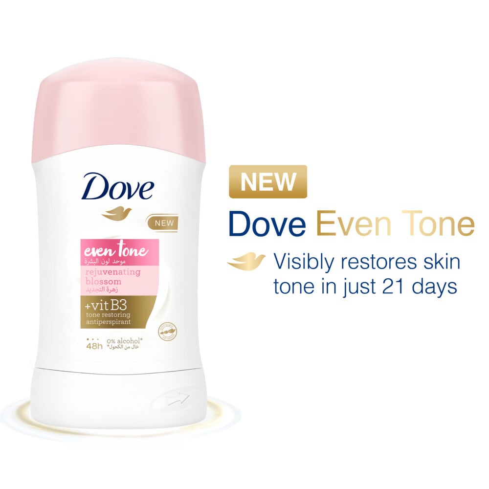 Even Tone Antiperspirant Deodorant Stick Restoring Powder 40g 40g