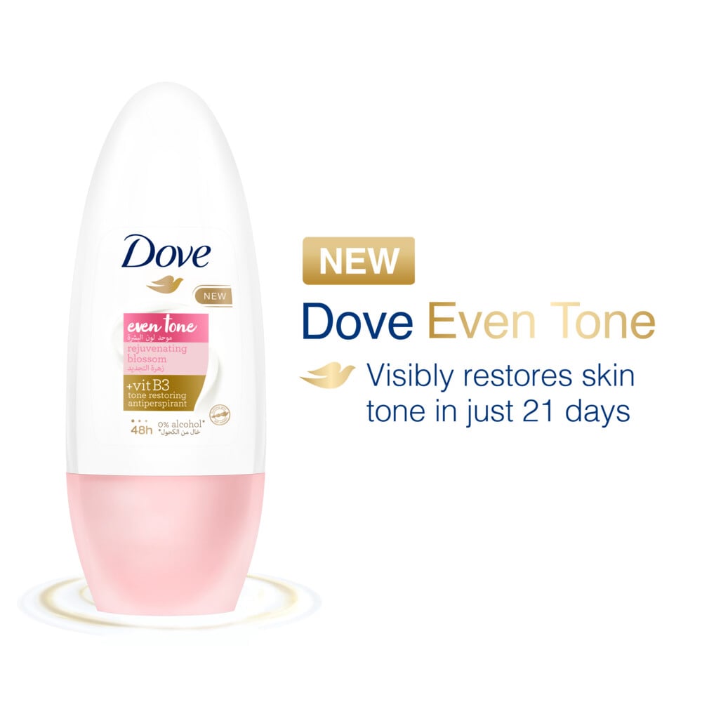 Even Tone Antiperspirant Deodorant Roll-On Rejuvenating Blossom 50ml 50ml