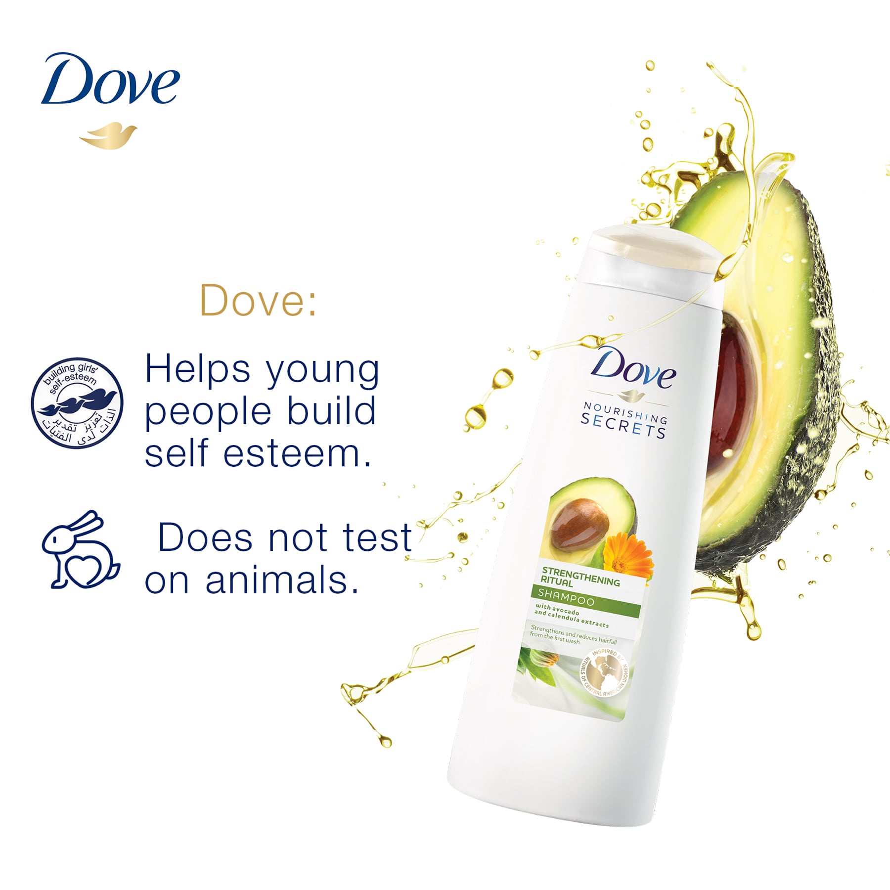 Nourishing Secrets Strengthening Ritual Shampoo Avocado Oil and Calendula Extract 400ml 400ml