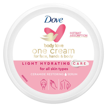 Body Love Light Hydrating Care Cream 24H 250ml 250ml