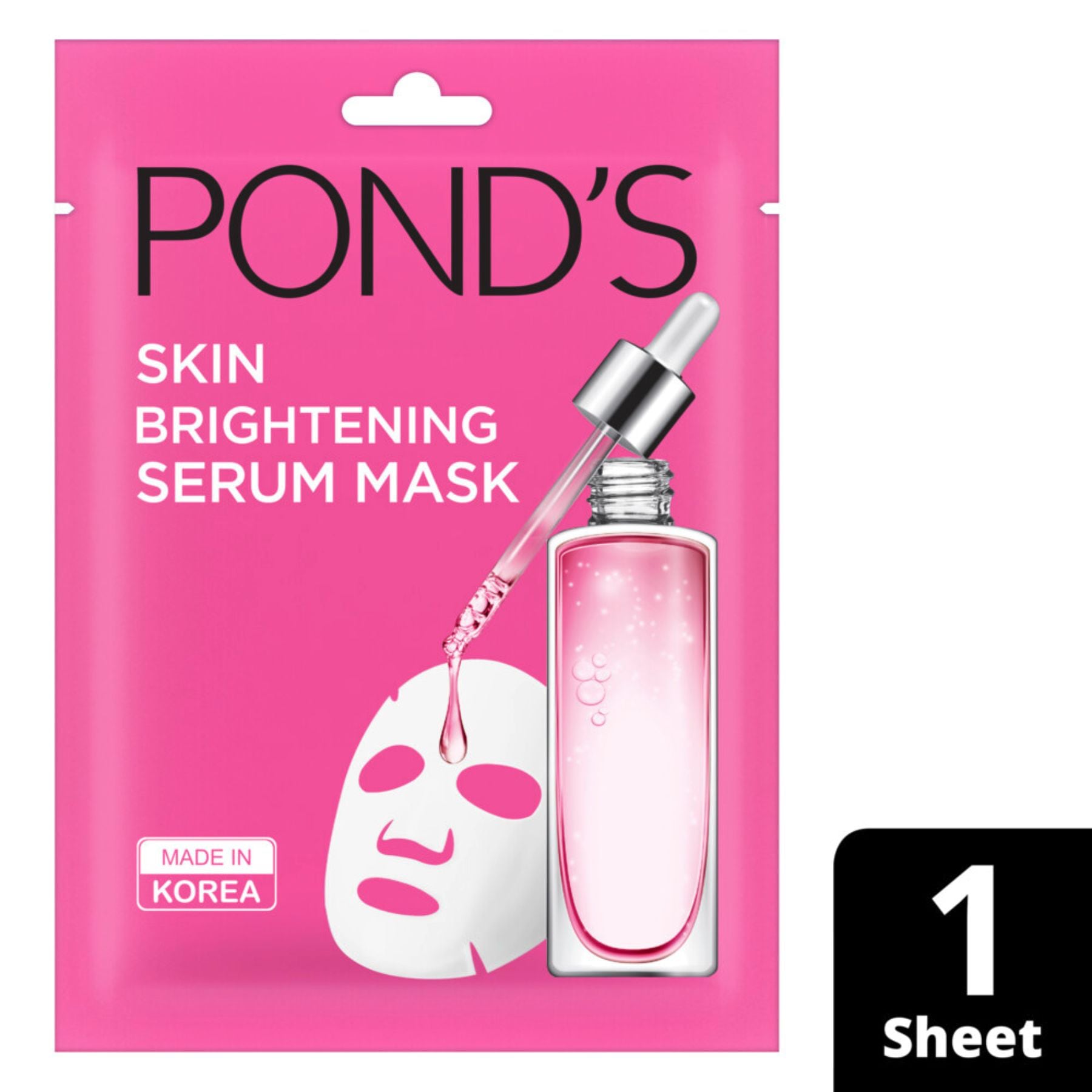 Skin Brightening Serum Mask 1pc 21ml