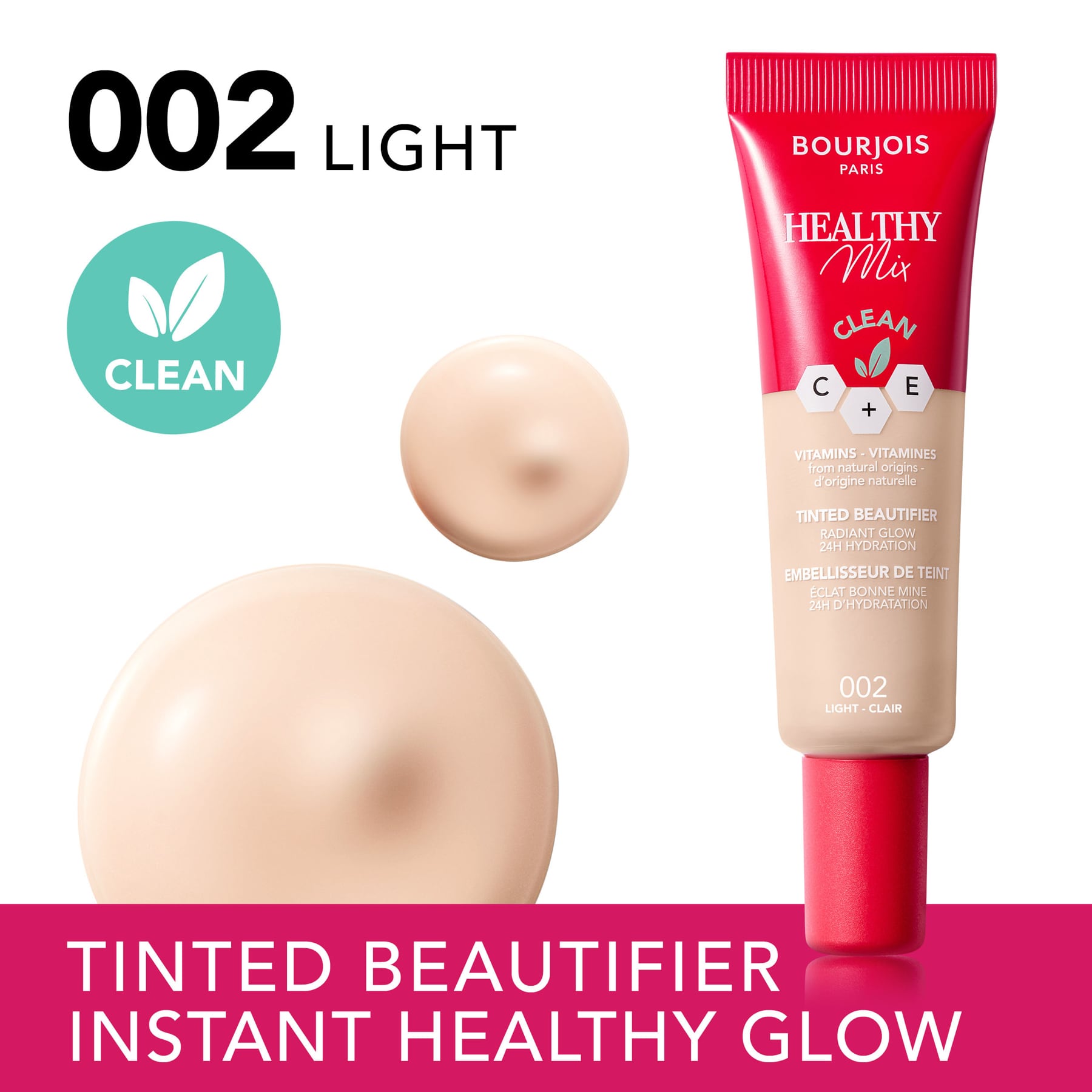 Healthy Mix Tinted Beautifier Light 002 30ml Light|3ml