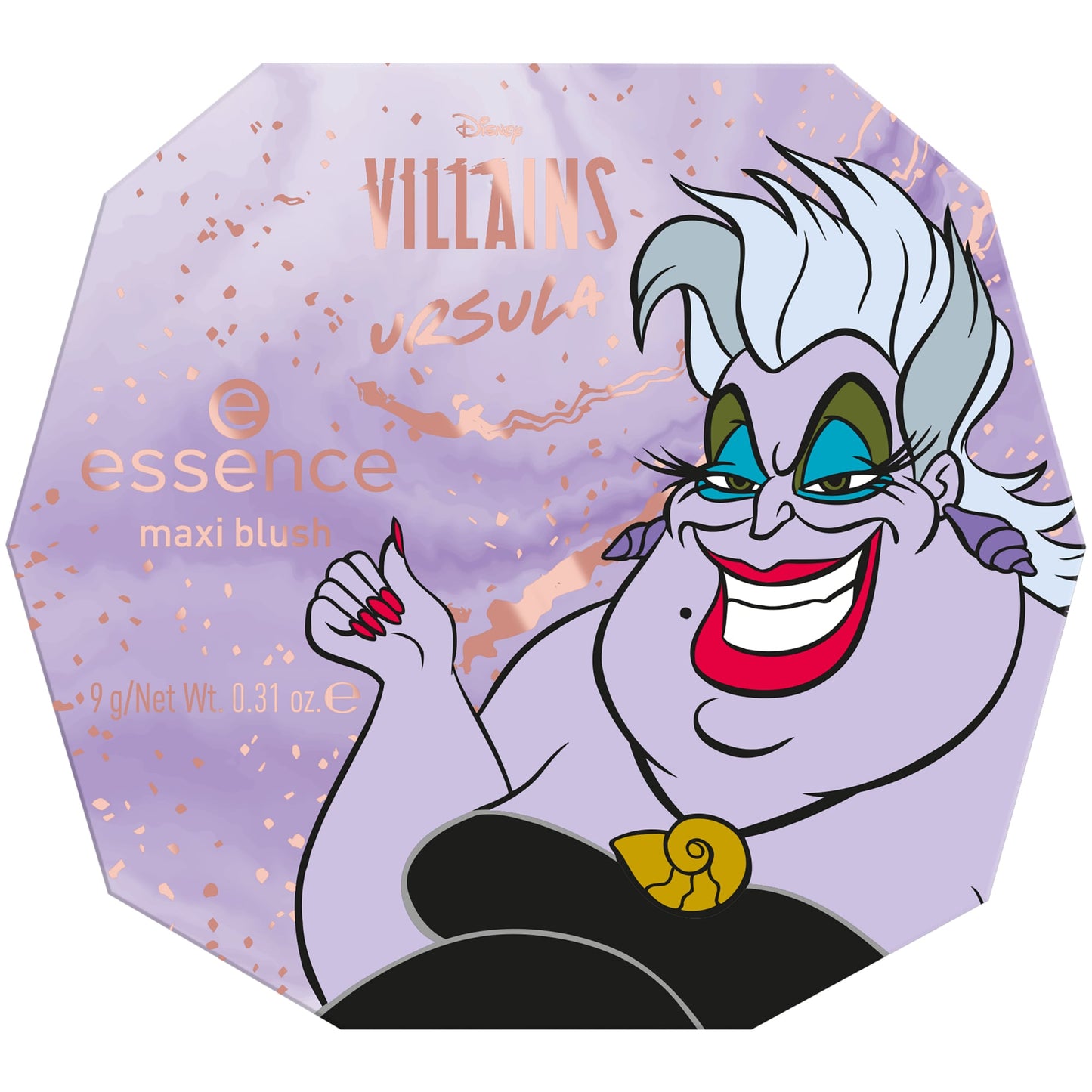 Disney Villains Ursula Maxi Blush 02 Leaving u speechless|9g
