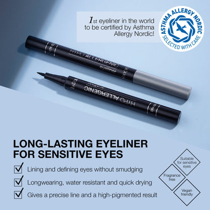 Isadora Hypo-Allergenic Eyeliner 30 Black 3ml Black|3ml