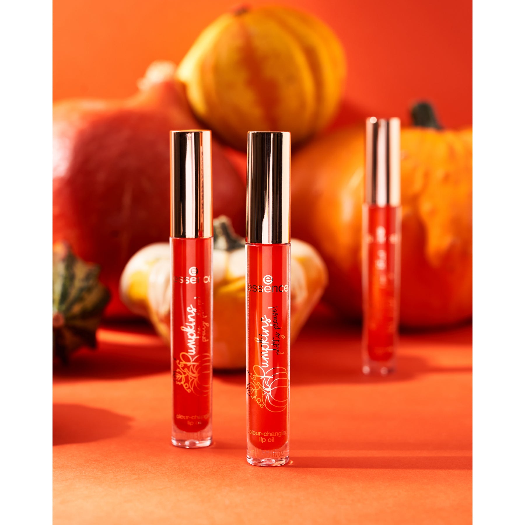 Pumpkins Pretty Please! Colour-changing Lip Oil 4ml Pumpkin Kisses & Autumn Wishes|4ml