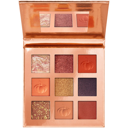Pumpkins Pretty Please! Eyeshadow Palette 01 - 9 shades Impressed, Blessed & Pumpkin Obsessed|9g
