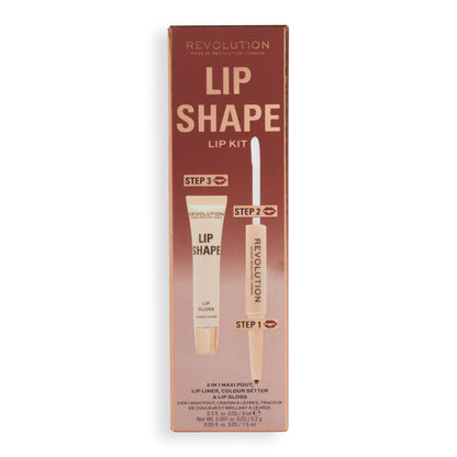 Lip Shape Kit Brown Nude