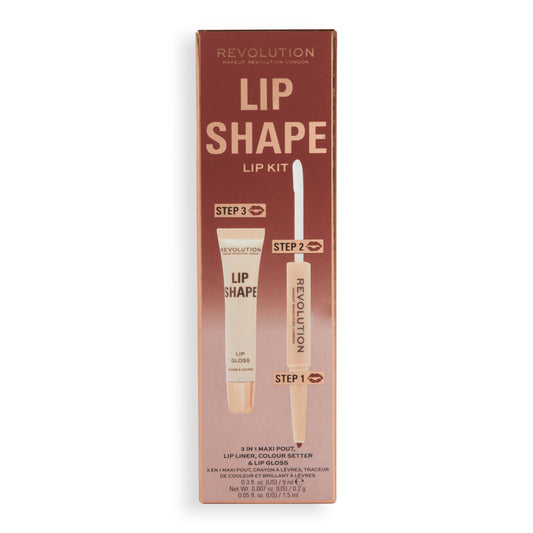 Lip Shape Kit Brown Nude