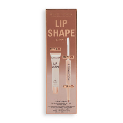 Lip Shape Kit Burgundy  Brown