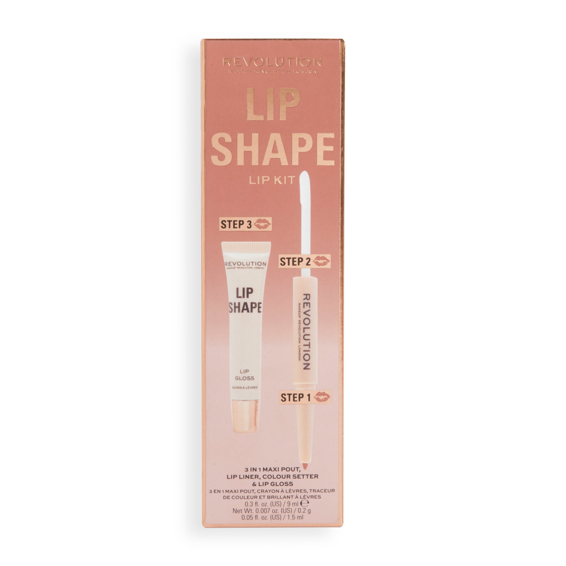Lip Shape Kit Warm Nude