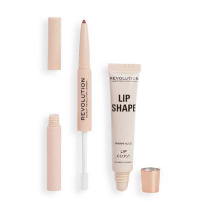 Lip Shape Kit Warm Nude